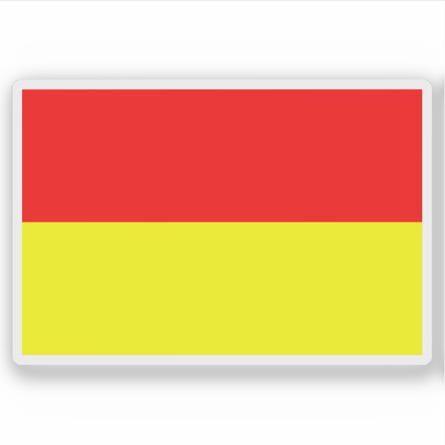 Flag of Nový Bor, Czech Republic (Front)