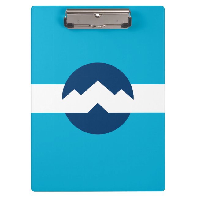 Flag of Ogden, Utah Clipboard (Front)