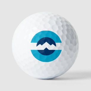 Flag of Ogden, Utah Golf Balls