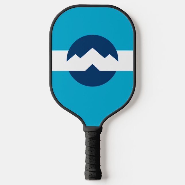 Flag of Ogden, Utah Pickleball Paddle (Front)
