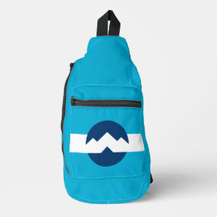 Flag of Ogden, Utah Sling Bag