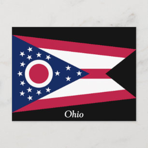 Flag of Ohio Postcard