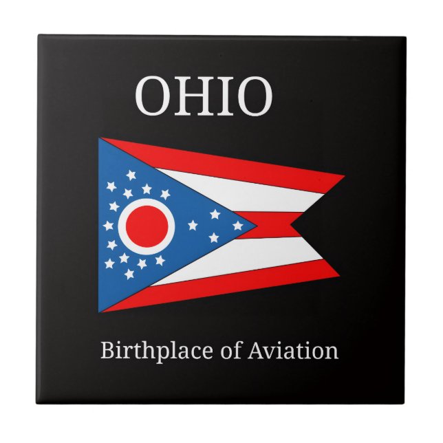 Flag of Ohio Tile (Front)