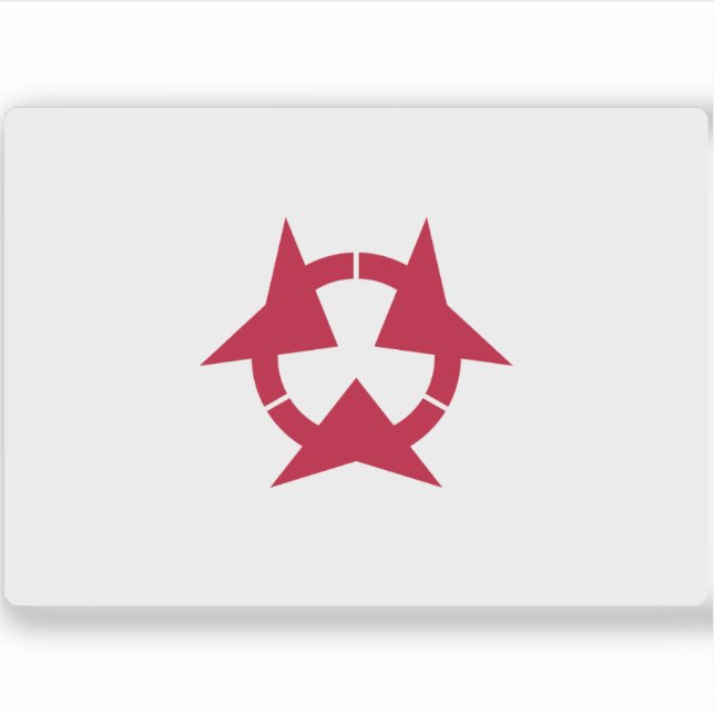 Flag of Oita (Ōita) Prefecture, Japan (Front)