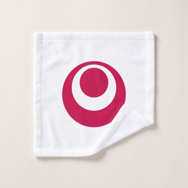 Flag of Okinawa Prefecture, Japan Wash Cloth (Wash Cloth)