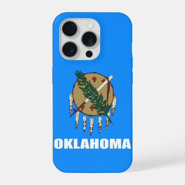 Flag of Oklahoma  iPhone Case (Back)