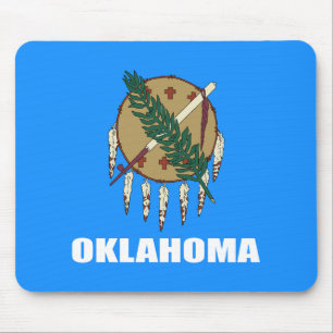 Flag of Oklahoma Mouse Mat