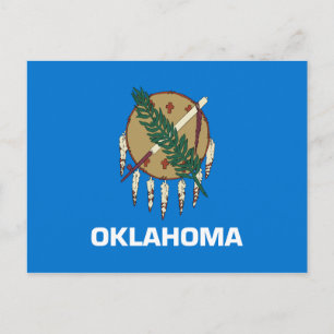 Flag of Oklahoma Postcard