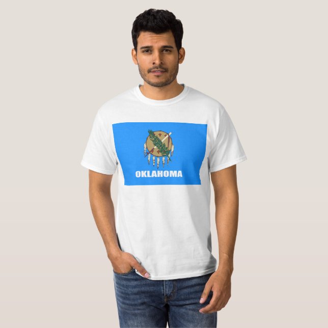 Flag of Oklahoma  T-Shirt (Front Full)