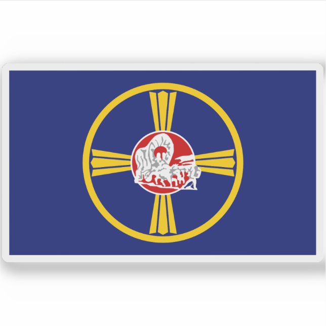 Flag of Omaha, Nebraska, USA (Front)