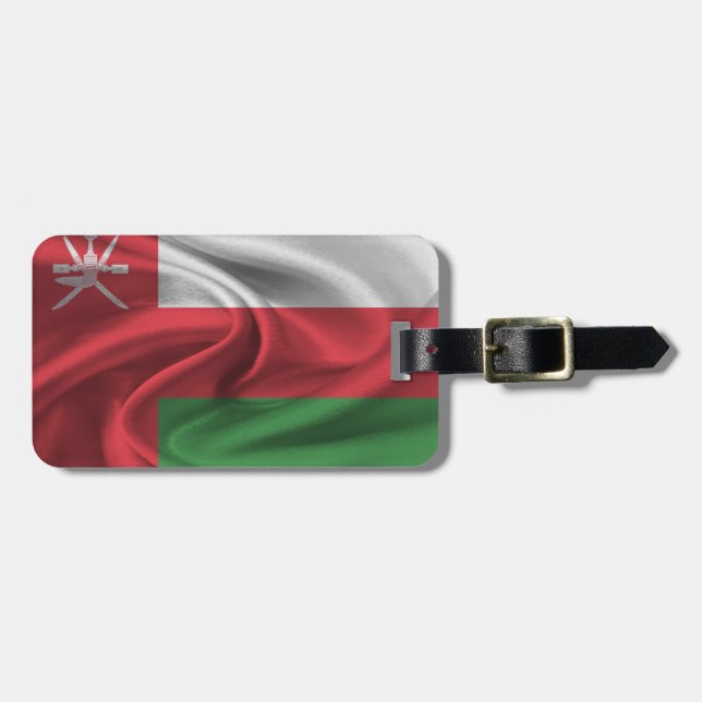 Flag Of Oman Luggage Tag (Front Horizontal)