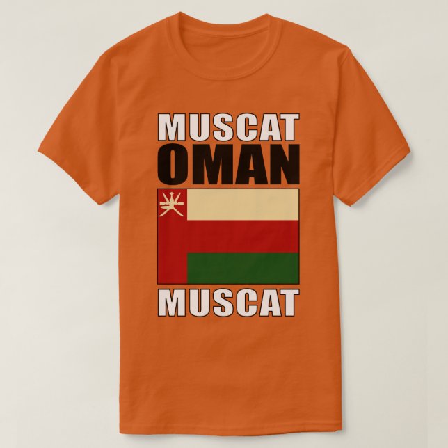 Flag of Oman T-Shirt (Design Front)