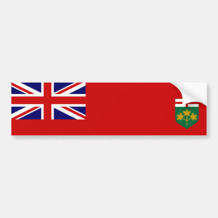 Flag of Ontario Bumper Sticker