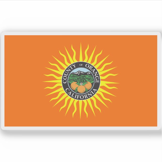 Flag of Orange County, California  (Front)