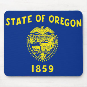 Flag of Oregon Mouse Mat