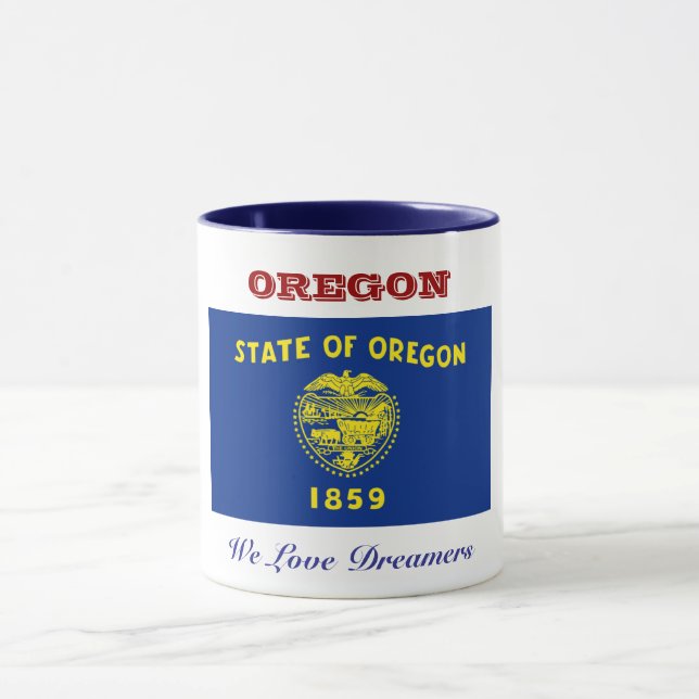 Flag of Oregon Mug (Center)