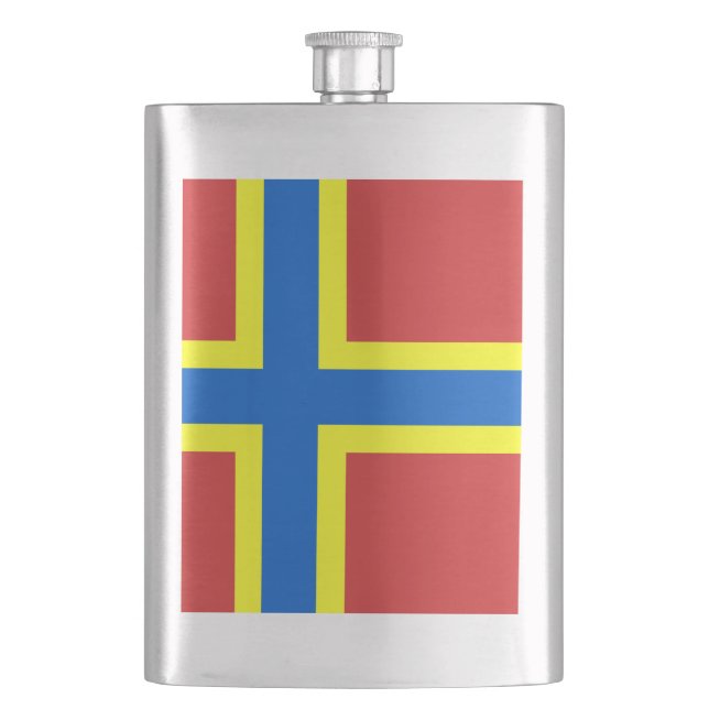 Flag of Orkney Flask (Front)