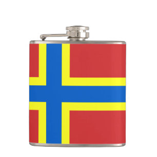 Flag of Orkney Hip Flask