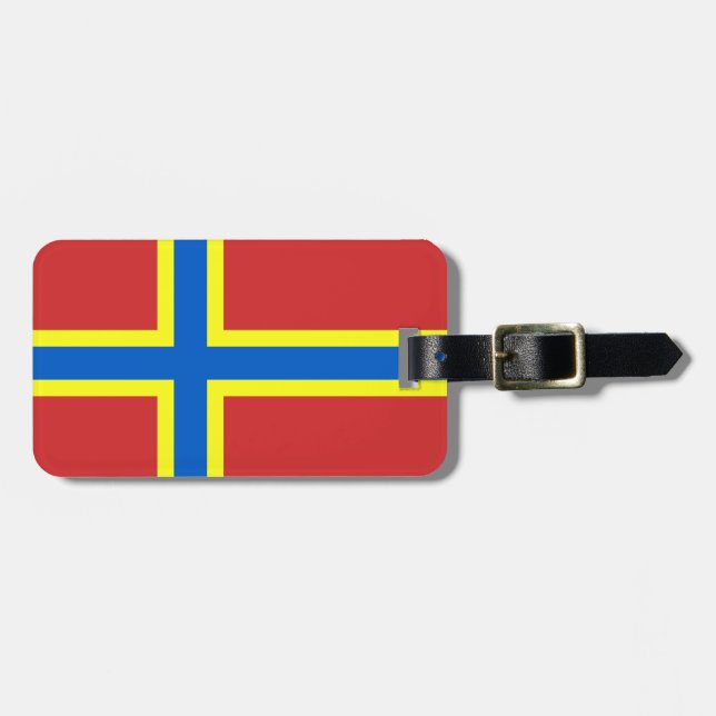 Flag of Orkney Luggage Tag (Front Horizontal)