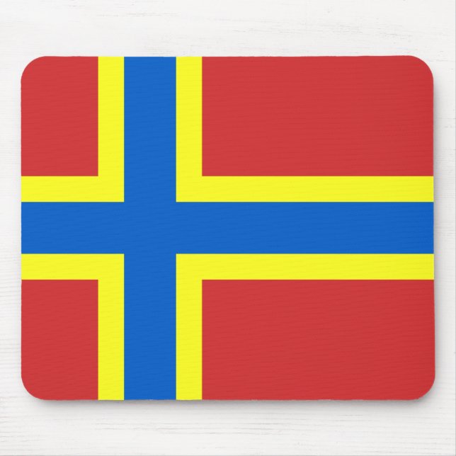 Flag of Orkney Mouse Mat (Front)