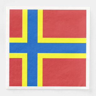 Flag of Orkney Paper Dinner Napkins