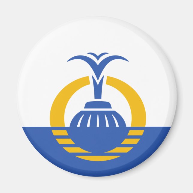 Flag of Orlando, Florida Magnet (Front)