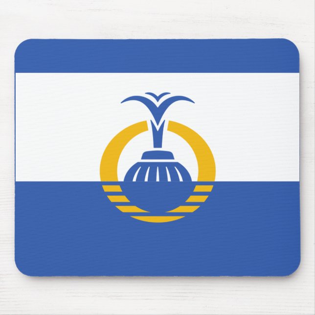 Flag of Orlando, Florida Mouse Mat (Front)