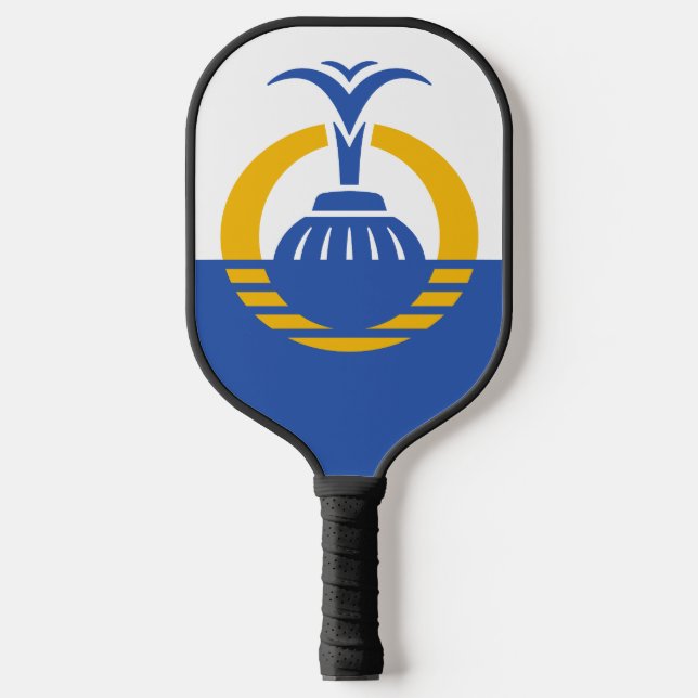  Flag of Orlando, Florida. Pickleball Paddle (Front)