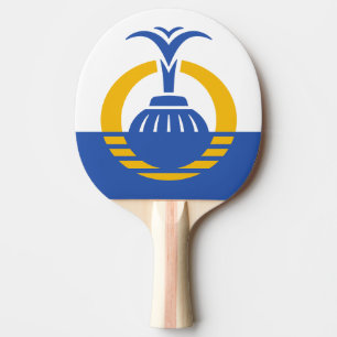 Flag of Orlando, Florida. Ping Pong Paddle