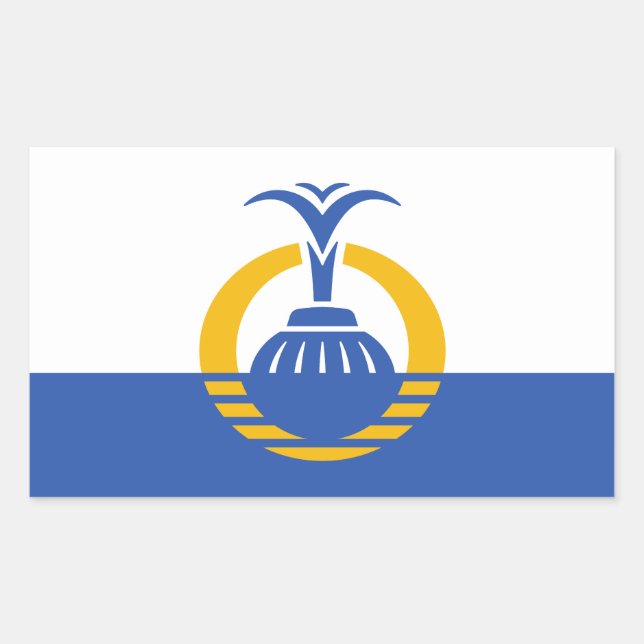  Flag of Orlando, Florida Rectangular Sticker (Front)