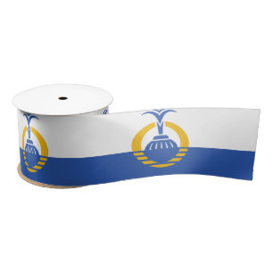 Flag of Orlando, Florida Satin Ribbon