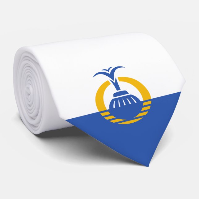 Flag of Orlando (Florida) Tie (Rolled)