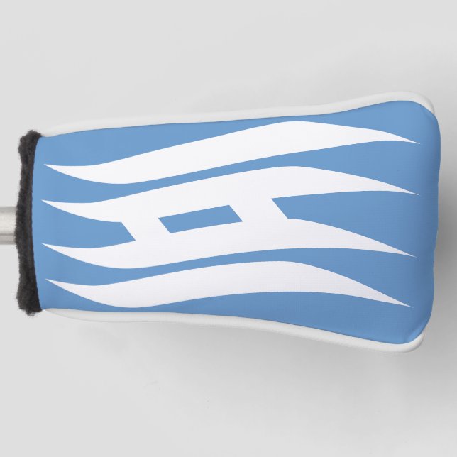 Flag of Osaka Prefecture, Japan Golf Head Cover (Front)