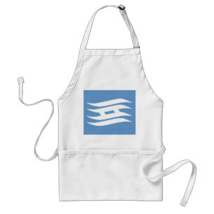 Flag of Osaka Prefecture, Japan Standard Apron