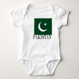 Flag of Pakistan Baby Bodysuit