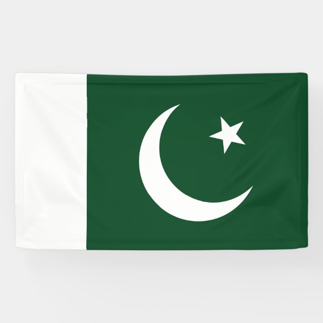 Flag of Pakistan Banner (Horizontal)