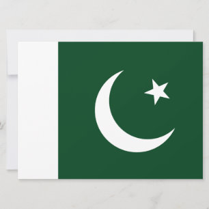 Flag of Pakistan Card