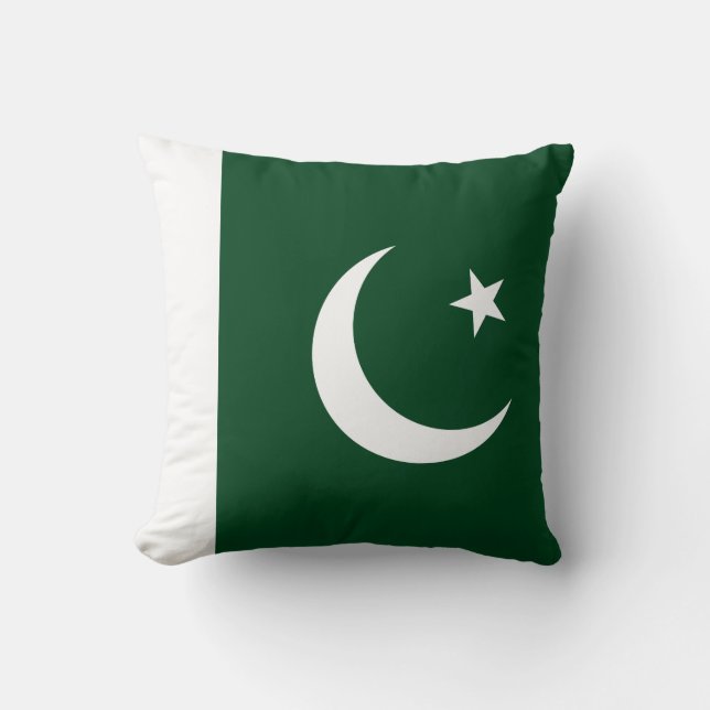 Flag of Pakistan Cushion (Front)