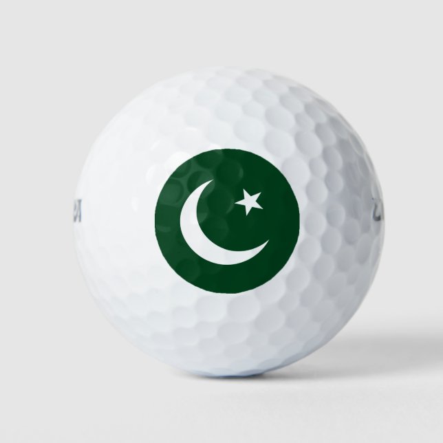 Flag of Pakistan Golf Balls (Front)