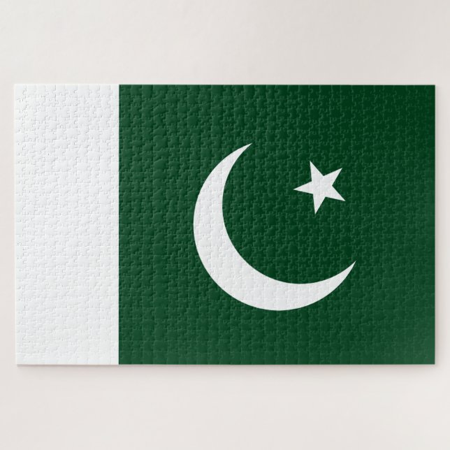 Flag of Pakistan Jigsaw Puzzle (Horizontal)
