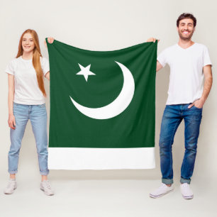 Flag of Pakistan medium Fleece Blanket