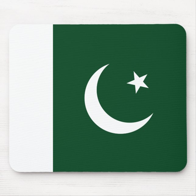 Flag of Pakistan Mouse Mat (Front)