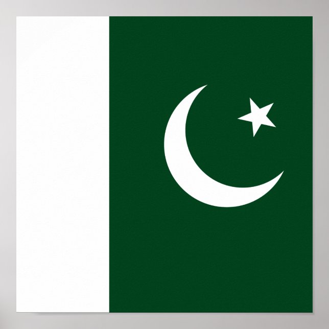 Flag of Pakistan Poster (Front)
