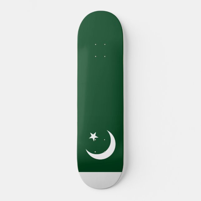 Flag of Pakistan Skateboard (Front)