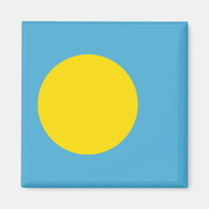 Flag of Palau Magnet
