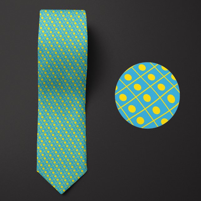 Flag of Palau Pattern Tie (Creator Uploaded)