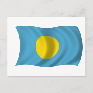 Flag of Palau Postcard