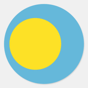 Flag of Palau Sticker