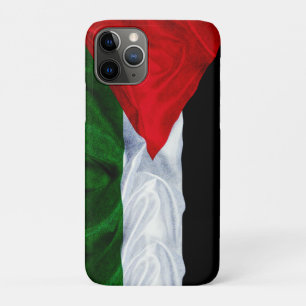 Flag of Palestine Realistic iPhone 11 Pro Case