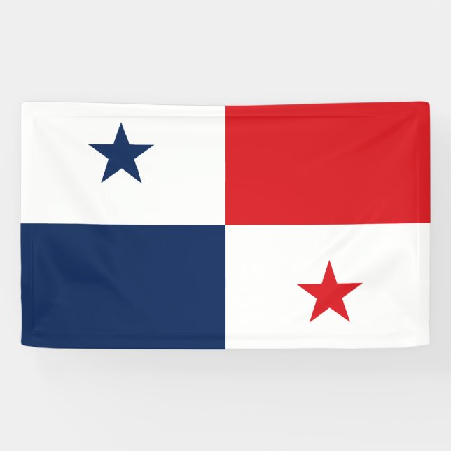 Flag of Panama Banner (Horizontal)